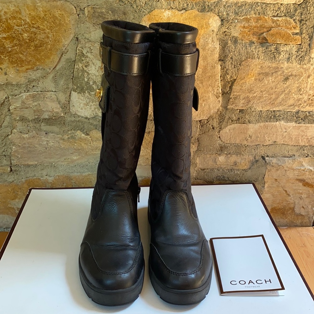 Coach Kayla Boots. Like new.